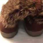 Vintage Fubu Boots Woman’s Size 10 Brown leather and faux fur 90’s Y2K Photo 6