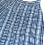Faded Glory Vintage Y2K  High Waisted Plaid Mom Shorts Cotton Womens 5/6 25 Waist Photo 2