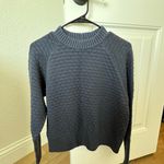 Lululemon  Blue/Gray Crew Neck Sweater with Textured Knit Photo 0