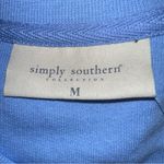 Simply Southern NWOT  “Elf” Blue Sweatshirt - M Photo 2