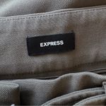 EXPRESS NEW Super High-waisted Belted Cargo Ankle Pant In Olive Green Size 10 Photo 14