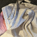 Barefoot Dreams  Washed Satin Pants And Top PJ Set  Small - Animal Print Photo 1