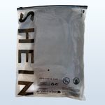 SheIn NWT  SXY One Shoulder Ruched Split Thigh Glitter Dress Photo 3