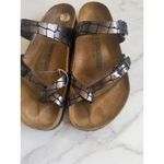 Birkenstock Silver Metallic Sandals Size Womens 9 / Mens 7 Photo 6