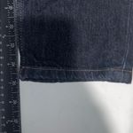 Massimo Dutti  High-Waist Straight Leg Cropped Confort Jeans Dark Blue Size 4 Photo 7