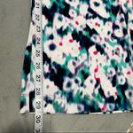 Vince Camuto  Teal Navy Floral Jumpsuit EUC Size S Photo 2