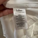 Lulus Gorgeous Elevation NWT size XL White Lace Rosette Puff Sleeve Midi Dress Photo 11