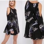 Free People Dress Womens XSmall Clear Skies Cold Shoulder Floral Festival Boho Photo 1