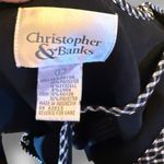 Christopher & Banks  Embroidered Cherries Black Dress Photo 4