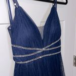 Say Yes To The Prom Say Yes to the Dress Spaghetti Strap Rhinestone Tulle Gown Photo 4