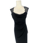 Scarlett Dark Romantic Witchy Whimsigoth Black Evening Formal Maxi Dress Size 6 Photo 1