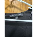 Jealous Tomato  black top blouse with long‎ sheer puffy sleeves Photo 1