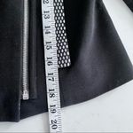 Yoana Baraschi   black faux mesh trim motorcycle jacket XS Photo 4