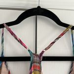 Charlie Jade  Women’s Multi Color Striped Spaghetti Strap Dress Photo 7