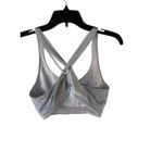 Athleta Women's Size M Jacquard Transcendence Bra Slate Grey Photo 4
