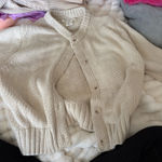 Jessica Simpson Tan Cardigan  Photo 0