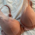 Aerie dusty pink lace push up bra Photo 1