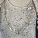 Alfred Dunner X-Large Sweater Striped 3/4 Sleeve Necklace Stretch 1-Piece Multi Photo 5