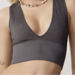 Urban Outfitters Out From Under Haley Ribbed Plunge Cropped Tank Size Large Photo 0