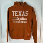 Russell Athletic Vintage Russel Texas Longhorns burnt orange pop over hoodie. M Photo 0