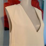 Helmut Lang  stone White color shift Dress size S Small Silk Lined EUC Photo 2