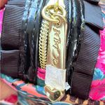 Betsey Johnson  Small Ruffle Cosmetic Case Bubble Cheetah Natural Photo 8