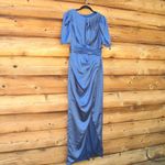 Mac Duggal 27014 PUFF SLEEVE PLEATED BODICE DRAPED GOWN 8 Runs Small Photo 8