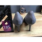 French Connection  kate Women's 7.5 Gray Slip-On Pointed Toe Party Pump Heels Photo 2