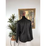 Le Suit Women’s Blazer Size 10 – Black Jacquard 3 Photo 2