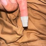 NWT Outcast Fire Ball Cut Out Tan Maxi Dress LARGE Brown Photo 5