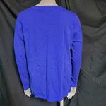 Zenana Outfitters NWT Signature Royal Blue Long Sleeve Tee 1X Photo 5