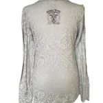 Harley Davidson Women's  Gray Long Sleeve Shirt Size L Photo 1