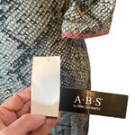 ABS Allen Schwartz A.B.S Allen Schwartz Snakeskin Print Long Maxi Dress Women Sz M Photo 5