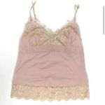 Giani Bernini Bernini blush pink lace camisole tank top in size medium Photo 1