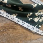 Sam Edelman  Green Floral Leggings Crop Size Medium M Photo 6