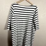 The Nines by Hatch Knee Length Stripe Maternity Dress Size XXL Black Photo 5