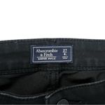 Abercrombie & Fitch Abercrombie Harper Ankle Black Skinny Jeans Mid Rise Size 27 / 4 Long Photo 5