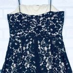 Lulus Black Lace Lace Dress Spaghetti Straps Knee Length Party Size M NWT Size M Photo 6