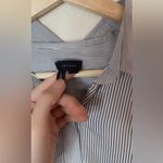 Theory  Striped Essential Button-Down Shirt large Photo 6