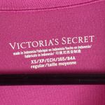 Victoria's Secret Women XS Hot Pink Modal Long Sleeve Sleepwear Shirt Monogrammed Photo 5