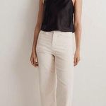 Madewell NWOT  Emmett 2.0 Wide-Leg Pants in Corduroy Antique Cream Size 29 Photo 0