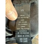 Iz Byer Black Lace Dress  XS X-Small Mini Goth‎ Whimsigoth Dark Party Sleeveless Photo 8