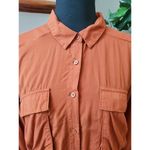 A New Day  Women Rayon & Lyocell Collared Long Sleeve Button Down Dress Shirt Photo 2