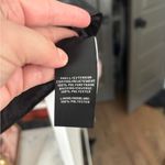 7 For All Mankind NEW  Womens Faux Leather Sleeveless Crop‎ Top Black Size Small Photo 3