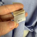 Soft Surroundings Textured Popover Tunic Top Size XL Blue Long Sleeve Viscose Photo 6