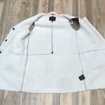 Sanctuary Sherpa Lined Vest Faux Suede Long Grey Pocket Snap Button small Photo 7