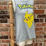 Pokémon Grey Pikachu  brand muscle tee / S / Excellent condition Photo 6