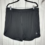 Reebok  Athletic 7" Shorts Women's Sz XL Pull-on Drawstring Black / Gray Lot of 2 Photo 1