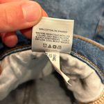 EXPRESS  Modern Straight Super High Rise Distressed Jeans Photo 9