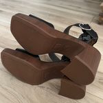 No Boundaries NWT  black Women's Block Heel Sandals Size 7 new in box Photo 5